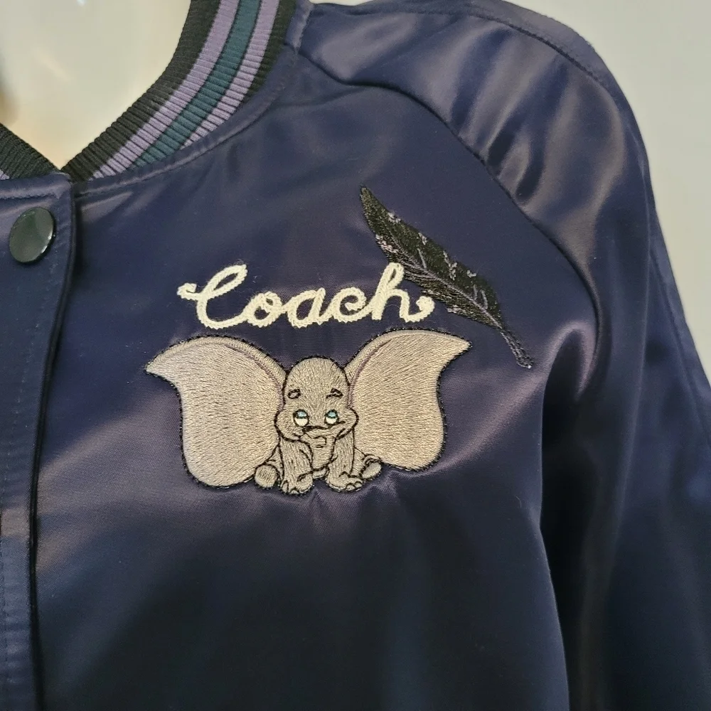 Coach x Disney Dumbo Souvenir Jacket, GUC, Size XS